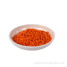 color masterbatch for carrier plastic particles
